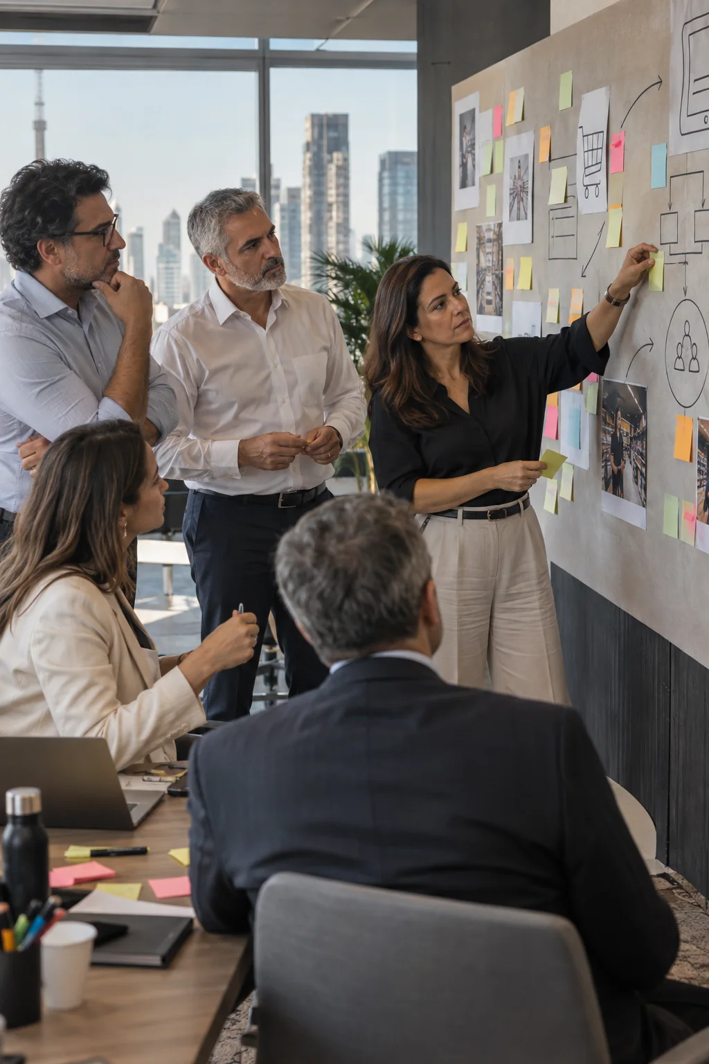 Lideranças mapeiam processos em uma imersão de diagnóstico